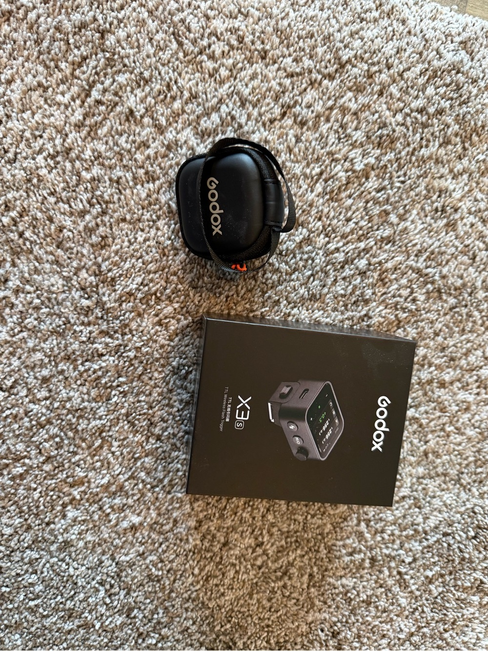 Godox X3-S Nano Touchscreen Wireless Flash Trigger for Sony (Complete in Box)